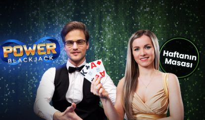 Haftanın Masasından 500 TL Bonus power blackjack