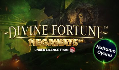 Haftanın Oyunu İle 500 TL Bonus divine fortune