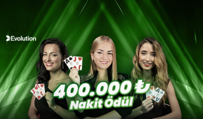 400.000 TL Nakit Ödülleri Evolution Blackjack'te Yakala