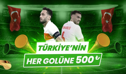 TÜRKİYE’NİN HER GOLÜNE BEDAVA BAHİS megablog